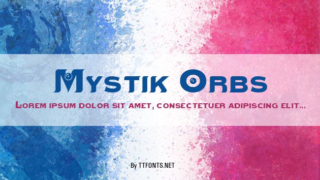 Mystik Orbs example